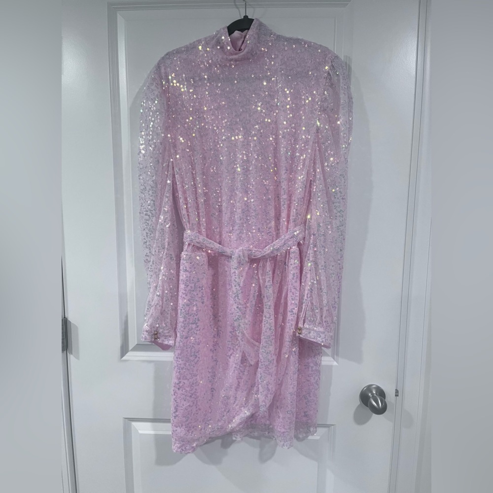 Club L Sequin Pink Party Dress.  Eras Tour !